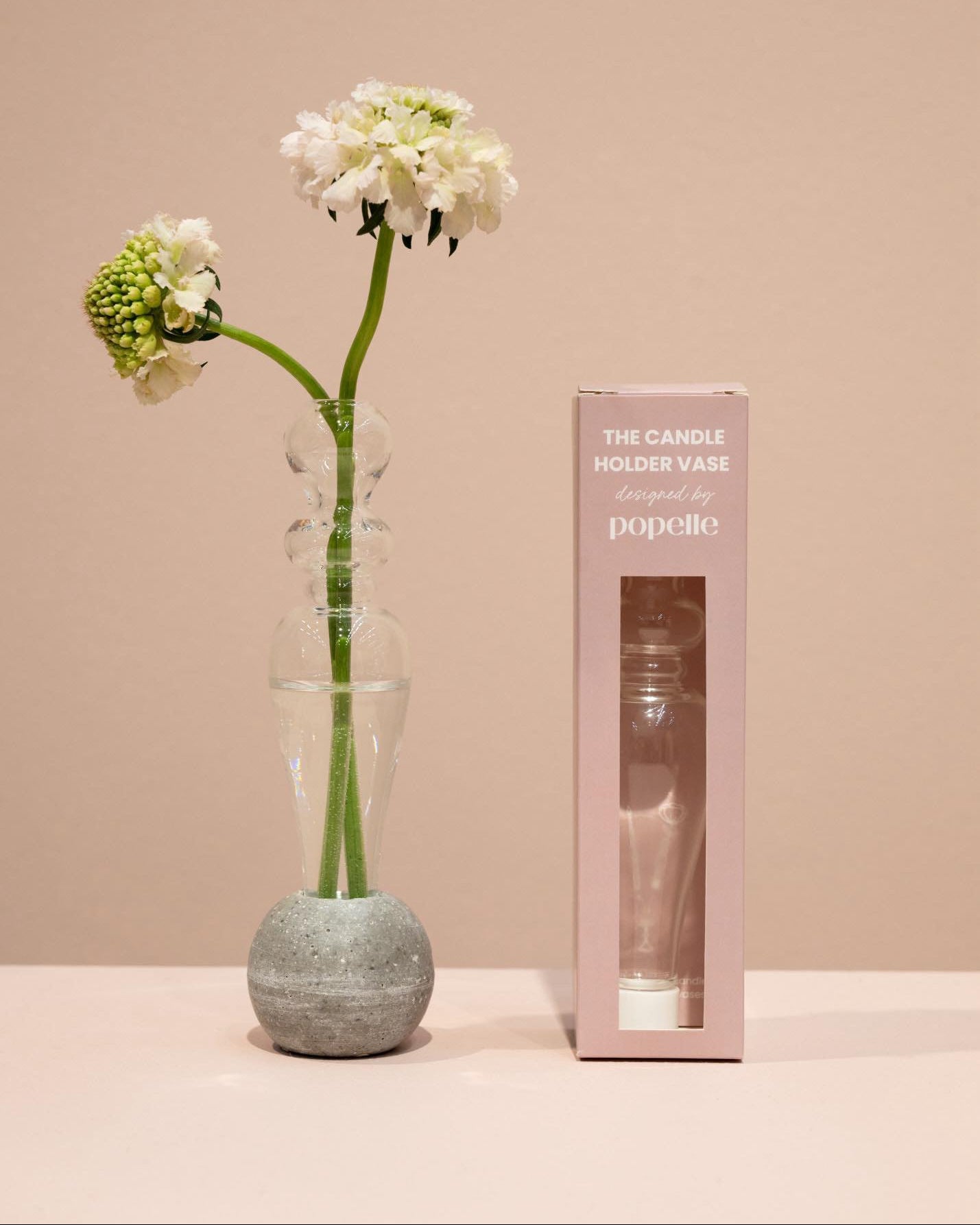 The Curvy Candle Holder Vase